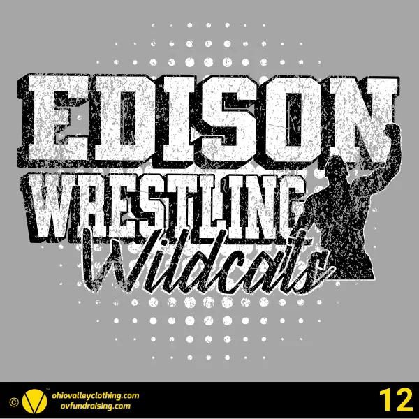 Edison Wrestling 2024 Design 12