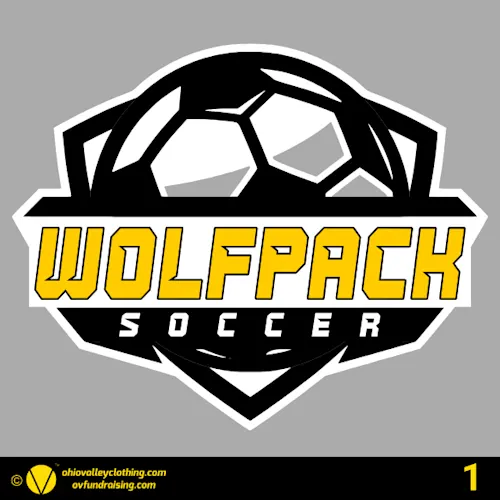 Wolfpack Soccer Spring 2026 Fundraising Sample Designs