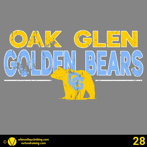 Oak Glen Jr. Bears Cheer 2025 Design 28