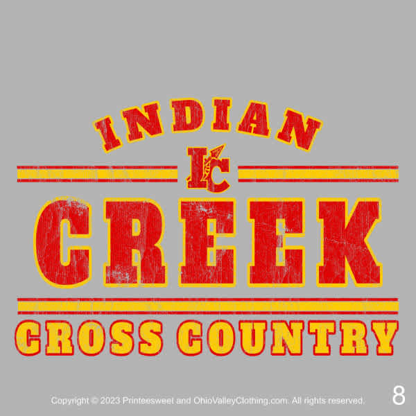 Indian Creek Cross Country 2023 Sample Designs Indian Creek Cross Country 2023 Fundraising Sample Designs Page 08