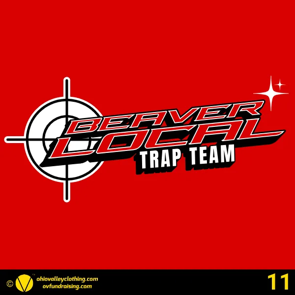 Beaver Local Trap Team 2025 Design 11