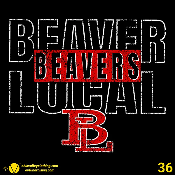 Beaver Local Boys Basketball 2024-2025 Design 36