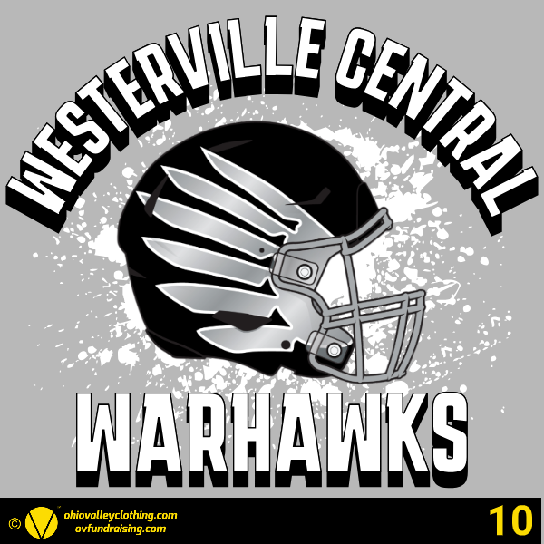 Westerville Central Football 2024 Fundraising Sample Designs Westerville Central Football 2024 Design 10