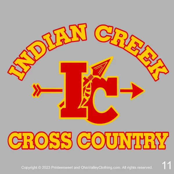 Indian Creek Cross Country 2023 Fundraising Sample Designs Page 11