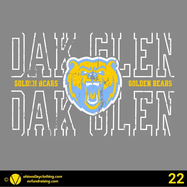 Oak Glen High School Golf 2026 Design 22