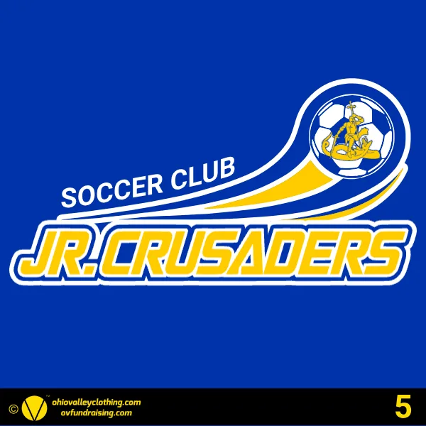Jr. Crusaders Soccer 2026 Design 05