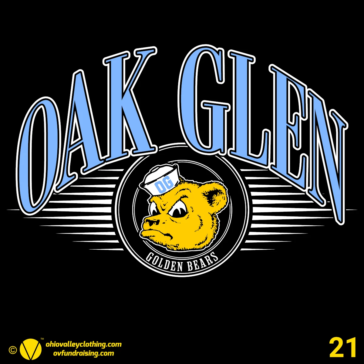 Oak Glen Middle School Boys Basketball 2025-26 Design 21