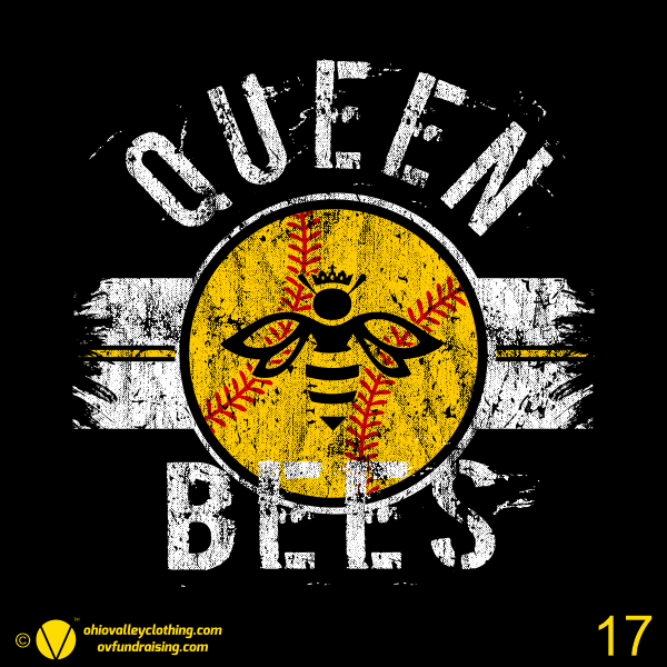 Queen Bee Softball Sample Designs 2024 Queen Bee 2024 Fundraising Sample Design 17