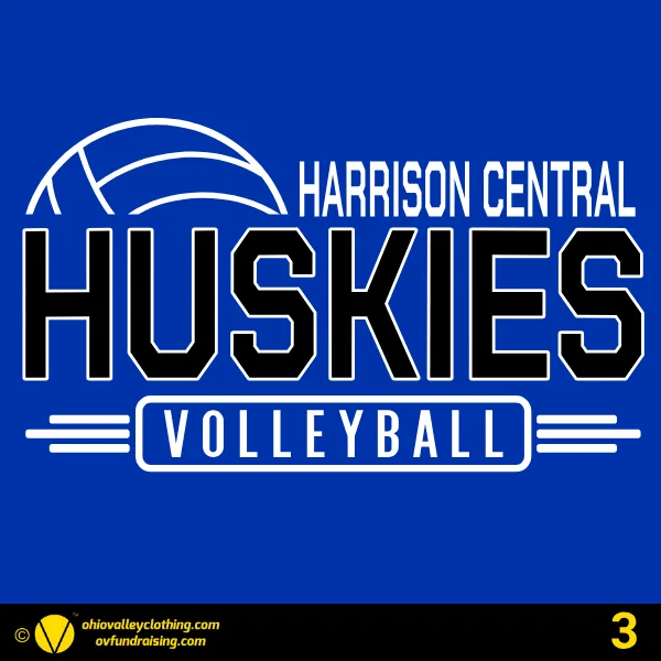 Harrison Central Volleyball Parents Club 2026 Design 03