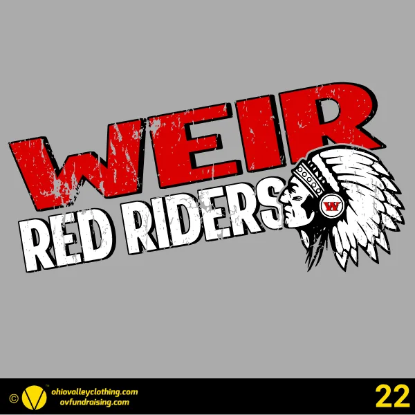 Weir Middle School Baseball 2026 Design 22
