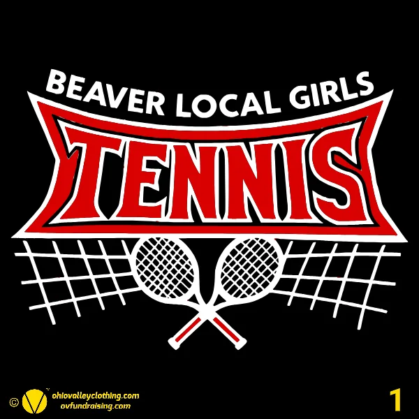 Beaver Local Girls Tennis Fall 2025 Design 01