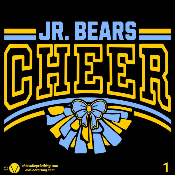 Oak Glen Jr. Bears Cheer 2025 Design 01