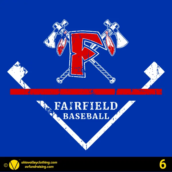 Fairfield Chiefs Baseball 2026 Design 06