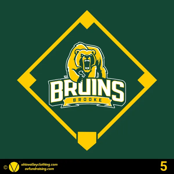 Brooke Middle School Baseball 2025 Design 05