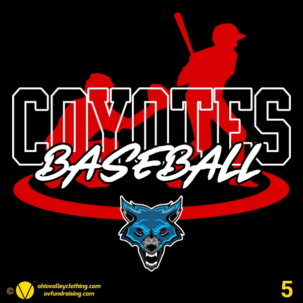 Coyotes Baseball Spring 2026 Design 05