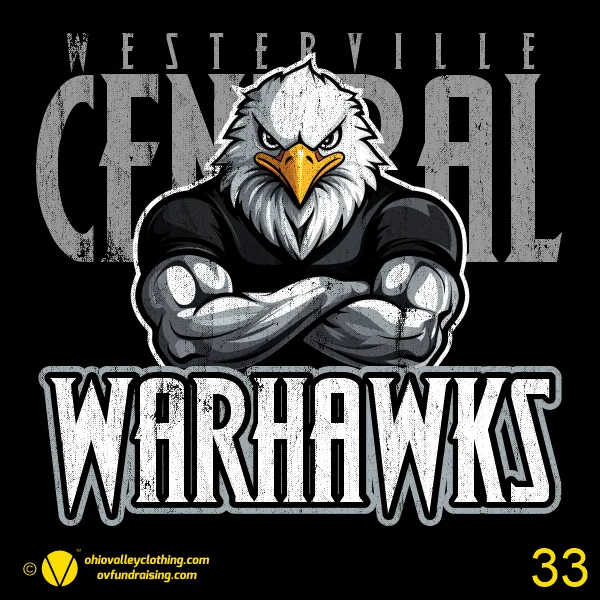 Westerville Central Football 2025 Design 33
