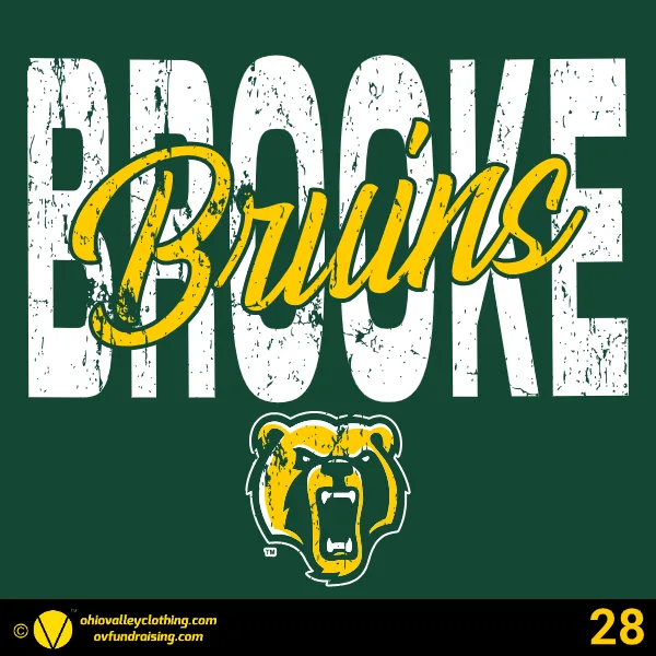 Brooke Middle School Baseball 2025 Design 28