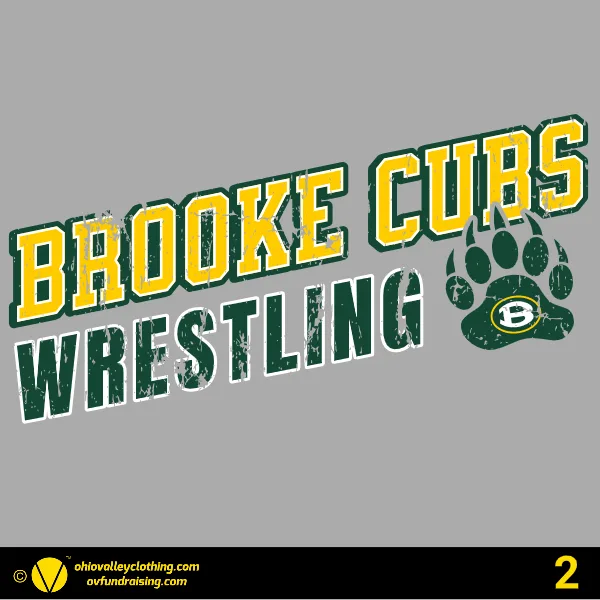 Brooke Cubs Youth Wrestling 2025-26 Design 02