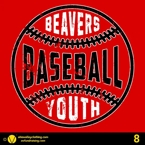 Beaver Youth Baseball 2025 Design 08