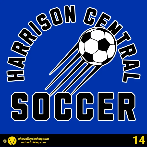 Harrison Central Soccer 2024 Design 14