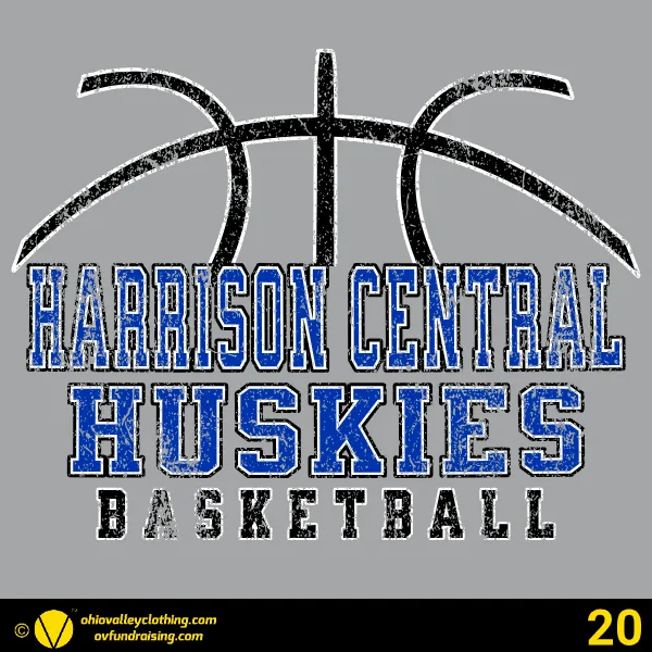 Harrison Central Ladies Basketball 2024 Design 20