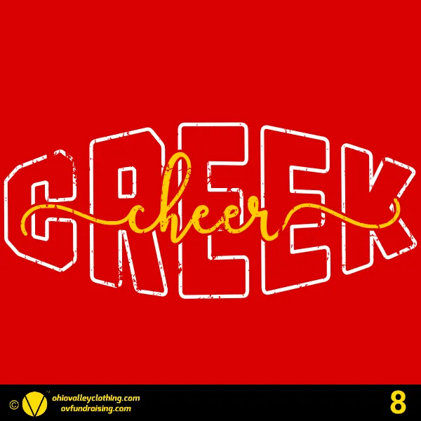Indian Creek High School Cheerleaders 2025 Design 08