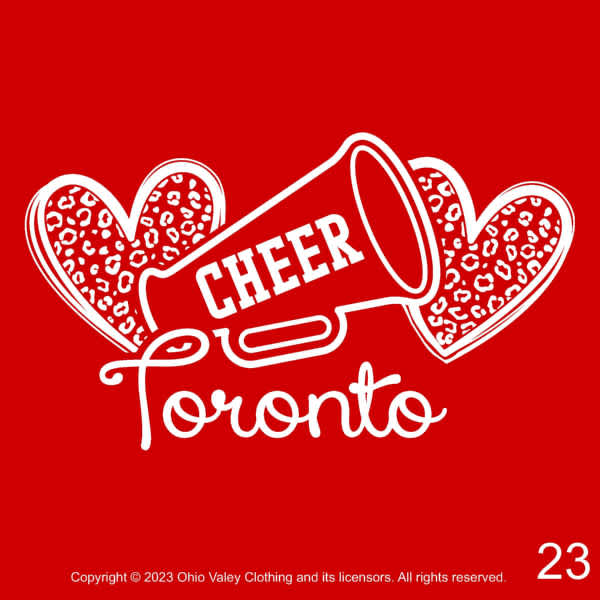 Toronto Red Knights High School Cheerleaders Spring 2023 Fundraising Sample Designs Toronto High School Cheerleaders Spring 2023 Fundraising Design Samples 001 Page 23