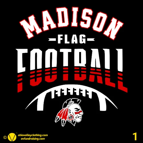 Madison Youth Athletic Association Flag Football 2026 Sample Designs