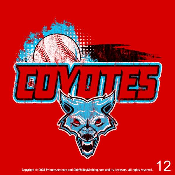 SV Coyotes Baseball 2023 Fundraising Sample Designs SV Coyotes Baseball 2023 Fundraising Design Page 12a