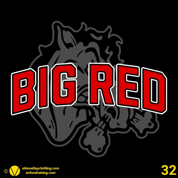 Steubenville Big Red Boys Soccer 2025 Design 32