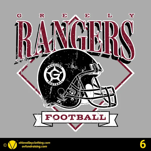 Greely Rangers Football 2026 Design 06