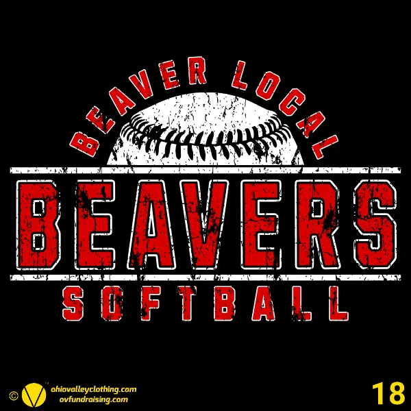 Beaver Local Softball 2025 Design 18