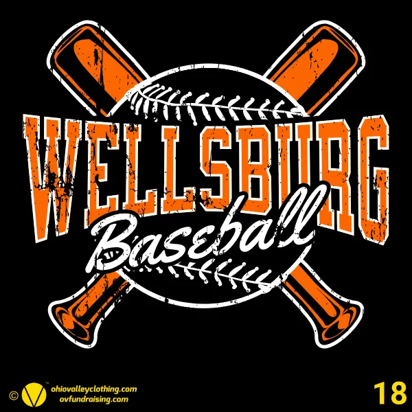 Wellsburg Youth Baseball 2026 Design 18