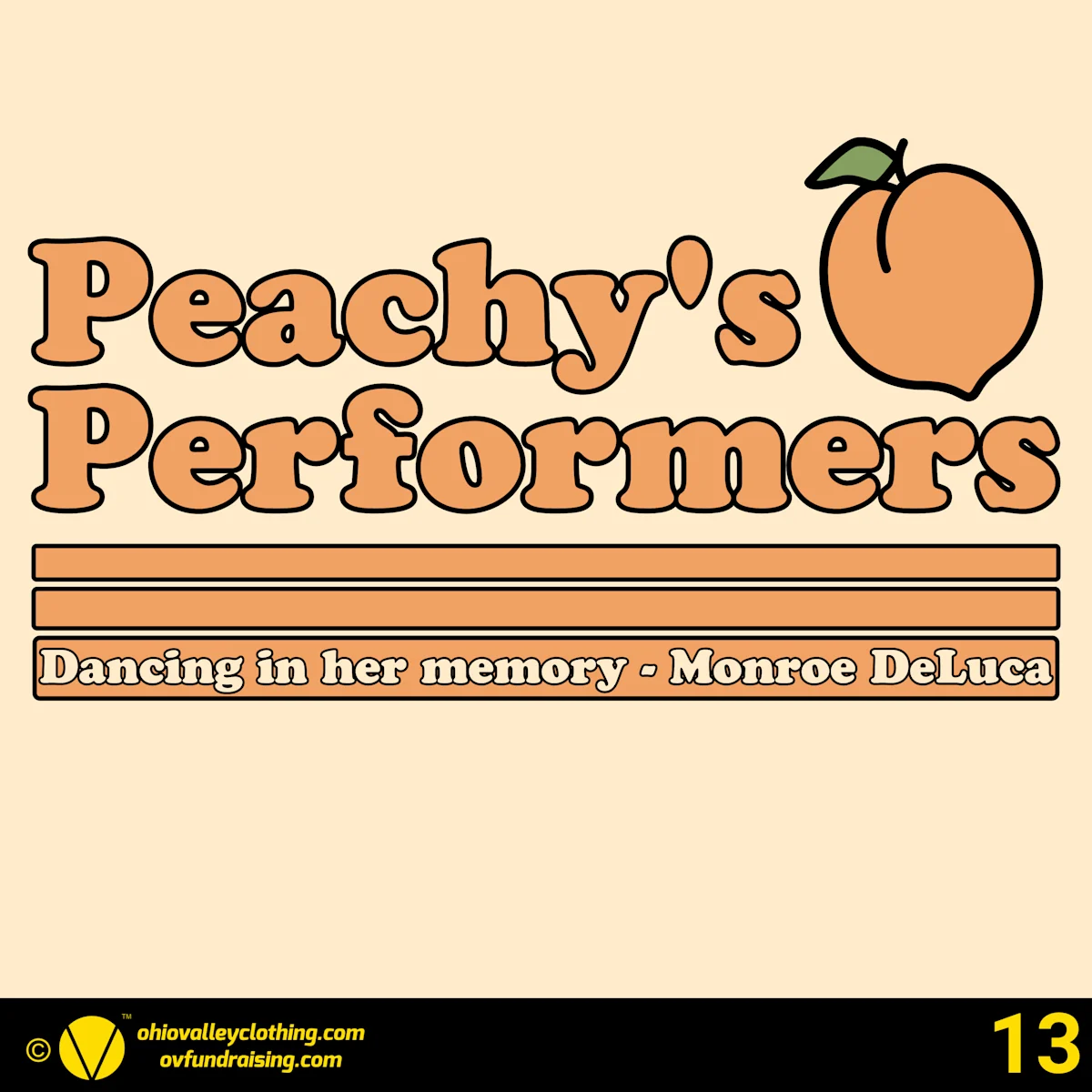 ADA Alumni Club - Peachy Performers Fund 2026 - Design 13
