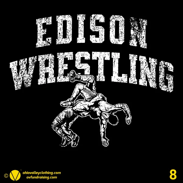 Edison Wrestling 2024 Design 08