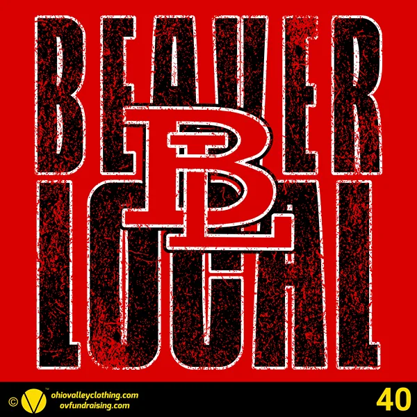 Beaver Local Boys Basketball 2024-2025 Design 40