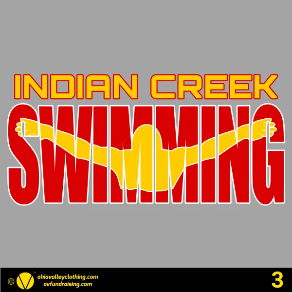 Indian Creek Swimming 2024 Design 03