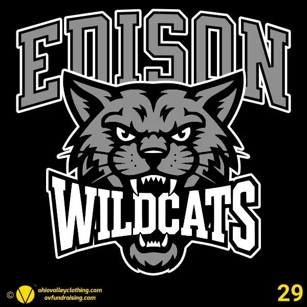 Edison Jr Wildcats Football 2026 Design 29