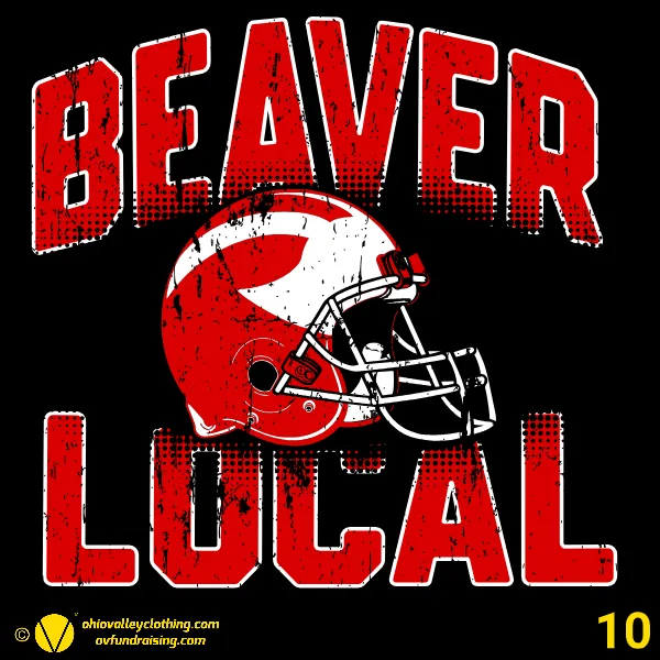 Beaver Local Touchdown Club 2025 Design 10