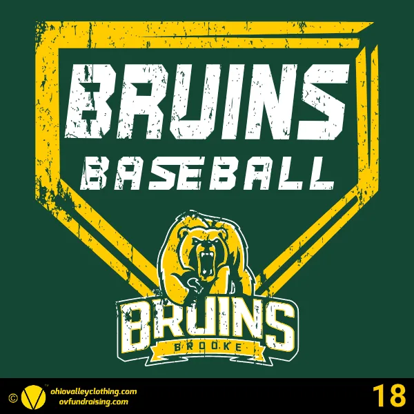 Brooke Middle School Baseball 2025 Design 18
