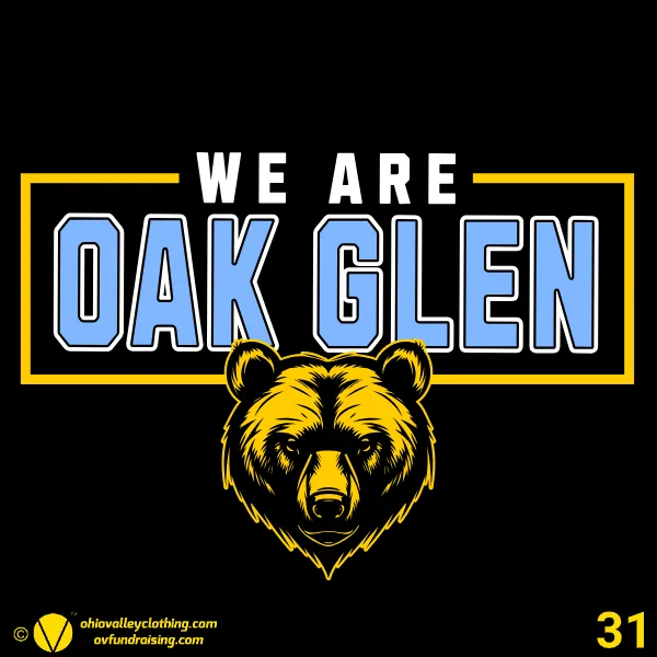 Oak Glen Jr. Bears Cheer 2025 Design 31