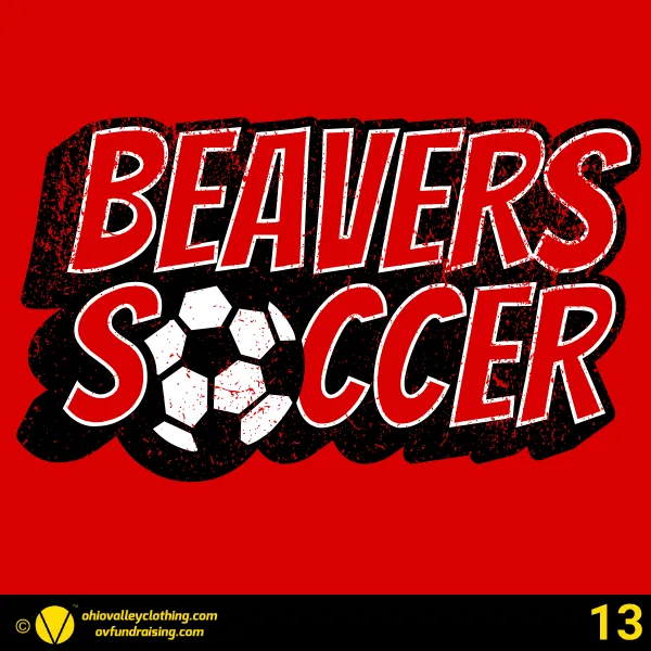 Beaver Local Boys Soccer 2024 Design 13