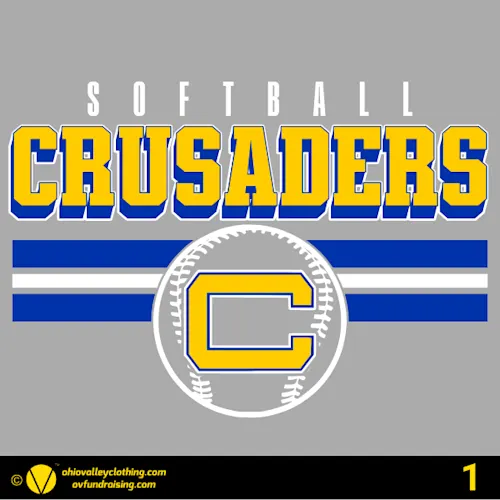 Steubenville Catholic Central Softball 2026 Fundraising Sample Designs