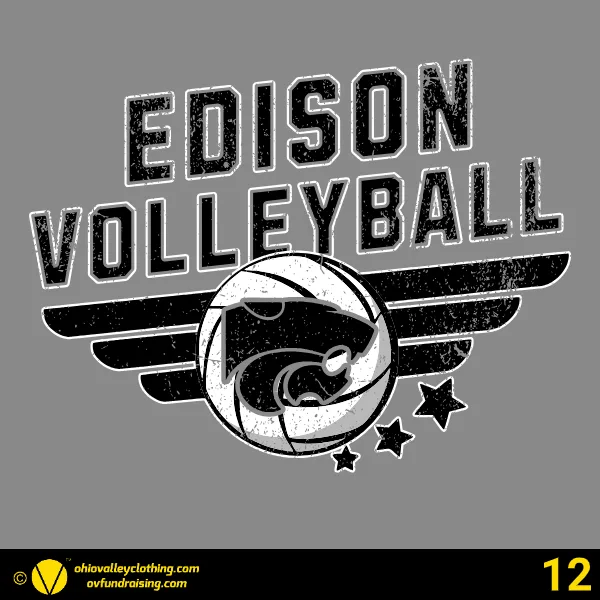 Edison Volleyball 2024- Design 12