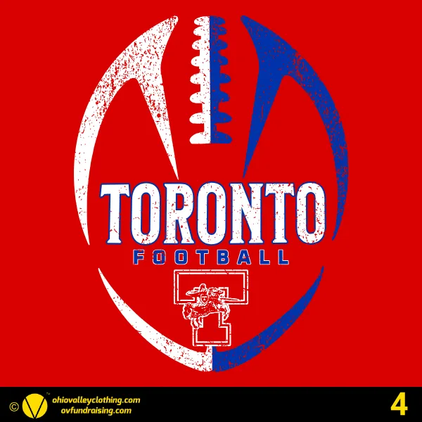 Toronto Jr. High Football 2024 Design 04