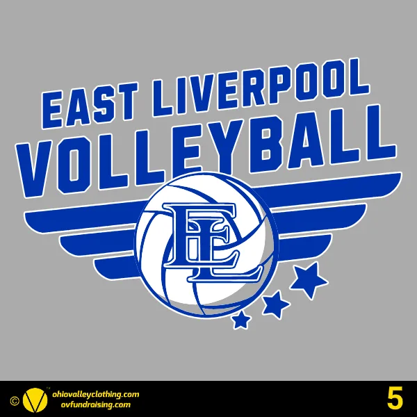 East Liverpool Volleyball 2025 Design 05