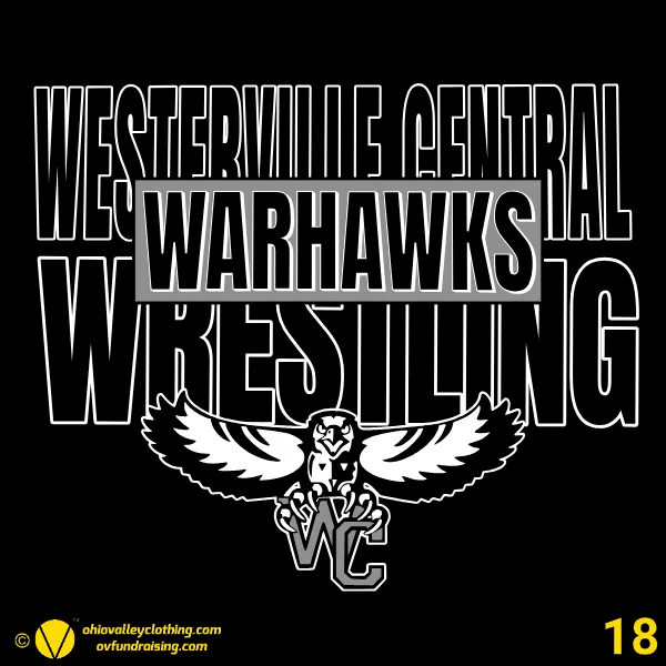 Westerville Central Wrestling 2024-2025 Design 18