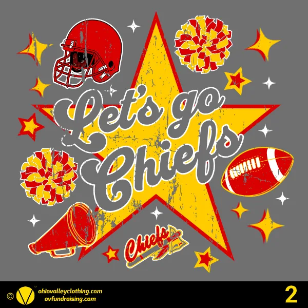 Indian Creek Youth Football and Cheering 2025 Design 02