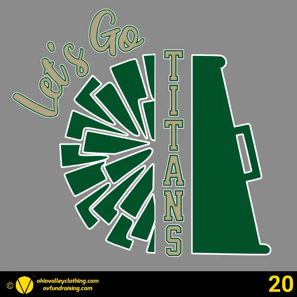 Toronto Titans Cheer & Football 2024- Design 20