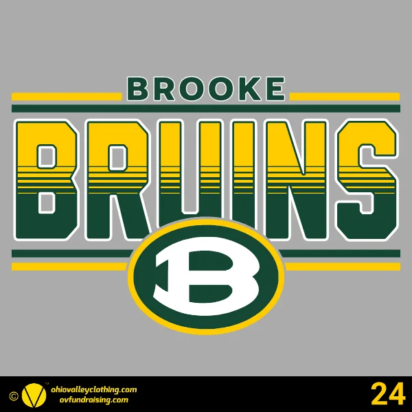 Brooke Middle School Softball 2025 Design 24